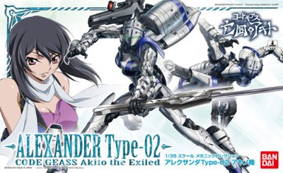 CODE GEASS 亡国のアキト 1/35 亚历山大Type-02 アヤノ机