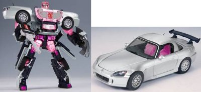 变形金刚 バイナルテック BT21 アーシー feat. ホンダS2000ハードトップ