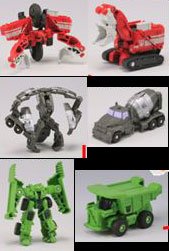 变形金刚 ムービー EZコレクションDX デバステーター 3种SET