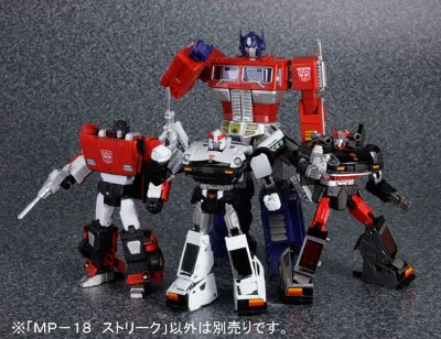 变形金刚 Masterpiece MP-18 Streak 飞毛腿