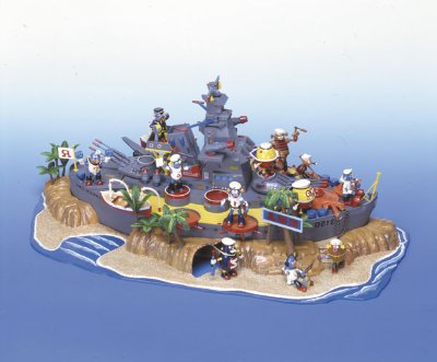 复刻版 ロボダッチ No.01 戦舰岛