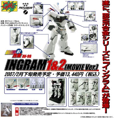 BRAVE合金 英格拉姆1号机＆2号机〈剧场版 一般流通〉