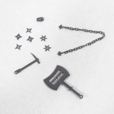 Pla-Act02：真田 武器套装 同梱版