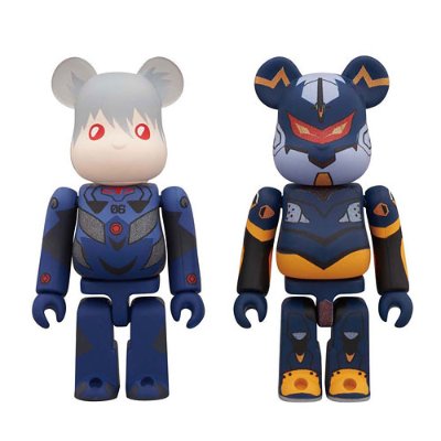 ベアブリック No.000EVA-D EVA破 2体SETD Mark.06＆カヲル(EVA)