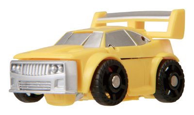 变形金刚 ビークール B04 黄色のスポーツカー