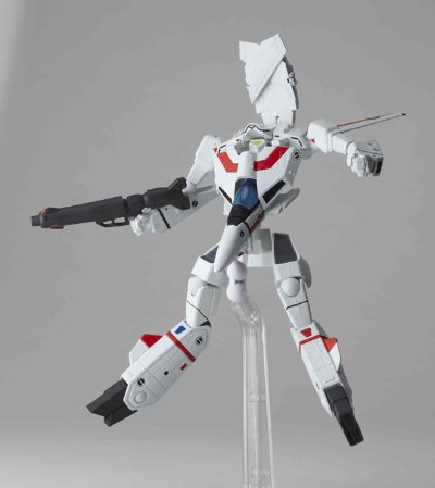 山口式转轮系列 No.084 超时空要塞 三段变形女武神 VF-1J（一条辉专用机）