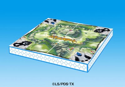 ダン铁球戦机 LBXバトルベース（ジオラマ岩山タイプ）