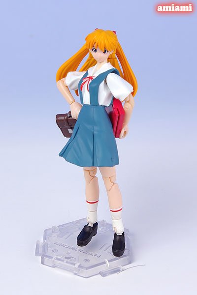 ミクロマン ミクロアクション系列 EVA アスカ(制服Ver.2)