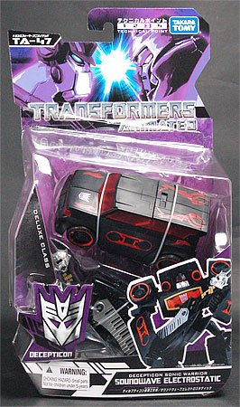 变形金刚 アニメイテッド TA47 サウンドウェーブ エレクトリックスタティック