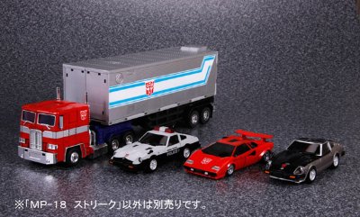 变形金刚 Masterpiece MP-18 Streak 飞毛腿