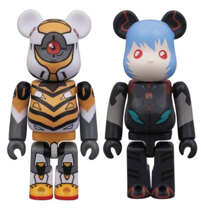 ベアブリック No.000EVA-G EVA新剧场版：Q 2体SETG