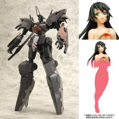 BRAVE合金27 鉄の莱茵巴雷尔 莱茵巴雷尔 mode-B 宫沢模型限定 城崎絵美フィギュア付属