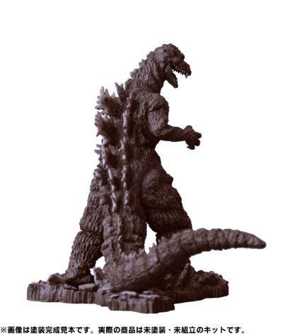 哥斯拉（1955年）宝丽石未涂装拼装模型套件