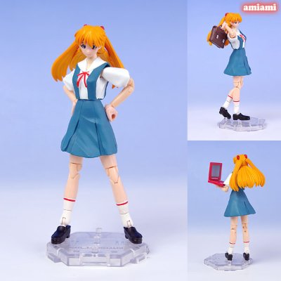 ミクロマン ミクロアクション系列 EVA アスカ(制服Ver.2)