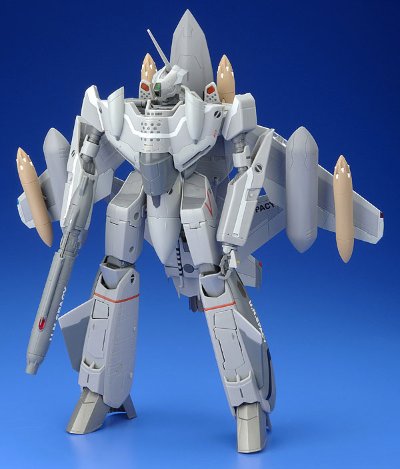 超时空要塞ZERO VF-0A 凤凰(工藤真机) with QF-2200D-B 幽灵