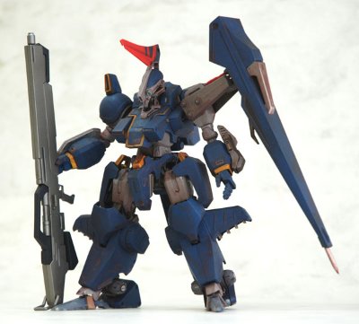 サンライズ メカアクション系列 装甲骑兵VOTOMS テスタロッサ 宫沢模型限定ウェザリングVer.
