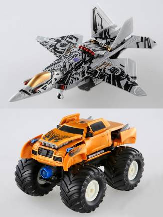 变形金刚 ムービー ステルスフォース・オート橙ジビークル 2种套件