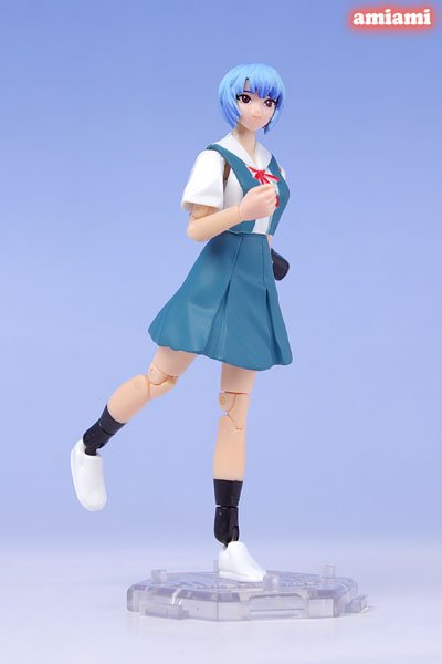 ミクロマン ミクロアクション系列 EVA 绫波丽(制服Ver.2)