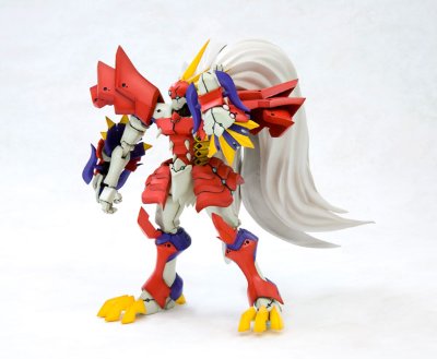 机战OG 1/144 轰级修罗神 一部涂装済みPlastic Kit