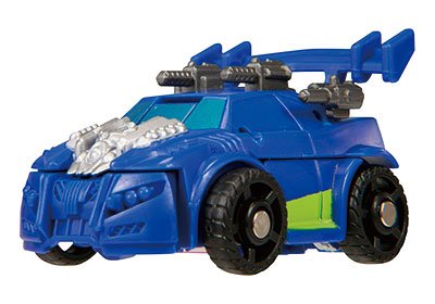 变形金刚 ビークール B09 青のスポーツカー