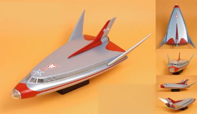 涂装済简易组立キット ノンスケール 科学特捜队 小型beatル 『奥特曼』より