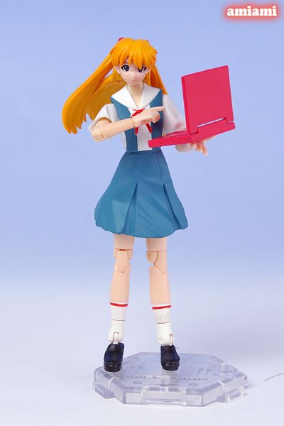 ミクロマン ミクロアクション系列 EVA アスカ(制服Ver.2)