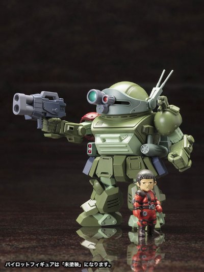 D-スタイル 装甲骑兵VOTOMS 眼镜斗犬 ターボカスタム サンサ戦仕様 グレゴルー机＆バイマン机＆ムーザ机 プラモ