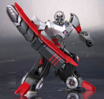 变形金刚 TA オプティマスプライムVSメガ特朗 サイバ特朗モード