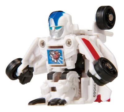 变形金刚 ビークール B11 白のジェット机