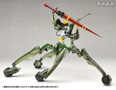山口式转轮系列 No.077 EVA仮设５号机 剧中カラー版 EVA破 エディション
