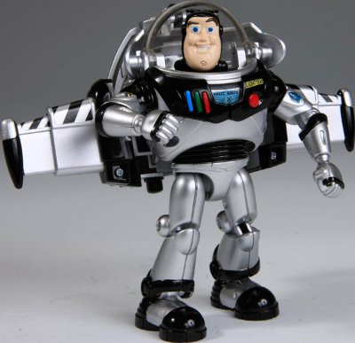 变形金刚 ディズニーレーベル バズ・ライトイヤー スペースシップ モノクローム