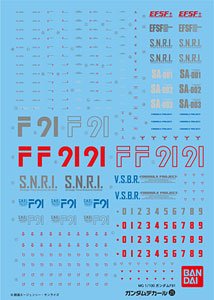 高达 デカール GD25 MG 高达F91用