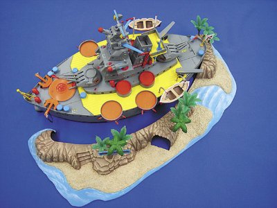 复刻版 ロボダッチ No.01 戦舰岛