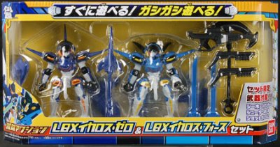 ダン铁球戦机 激闘アクション 伊卡洛斯・ゼロ＆伊卡洛斯・フォースSET