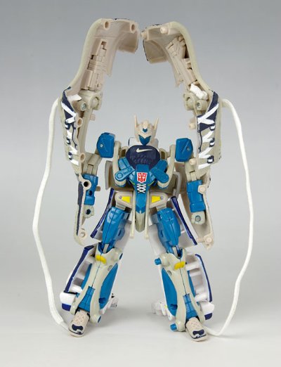 变形金刚 スポーツレーベル コンボイ feat.ナイキ FREE7.0 玛丽ンカラーVer.