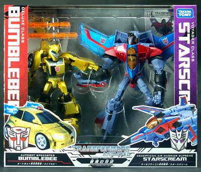 变形金刚 アニメイテッド 音速の対决 バンブルビー VS スタース奶油