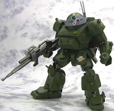 机甲可动系列 装甲骑兵 眼镜斗犬 蓝色骑士版