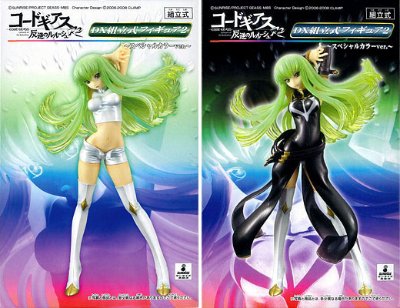 CODE GEASS 叛逆的鲁鲁修R2 DX组立式フィギュア2 -スペシャルカラーver.- C.C. 2种套件 