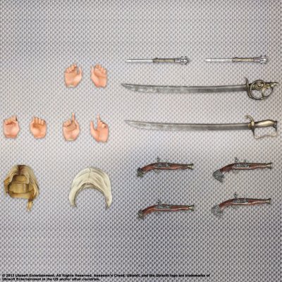 PlayArts改 -KAI- 刺客 クリードIV 黑フラッグ エドワード 可动手办