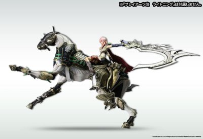 最终幻想XIII(13) PlayArts改 奥丁 可动手办