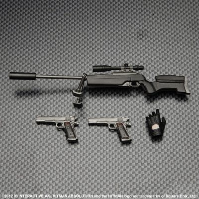 PlayArts改 ヒットマン アブソリューション エージェント47 可动手办