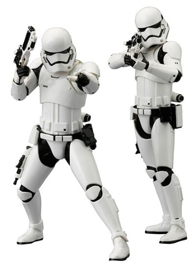 ARTFX+ 星球大战/原力觉醒 第一军团 风暴兵 双装组