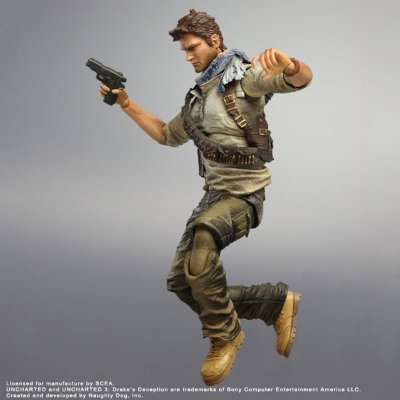 アンチャーテッド3 PlayArts改 奈森・德瑞克 可动手办