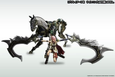 最终幻想XIII(13) PlayArts改 奥丁 可动手办