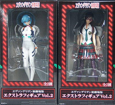 EVA新剧场版 EXフィギュア Ver.2 绫波丽/新Character 2种套件 (EVA) 