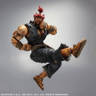 スーパー街霸4 PlayArts改 Vol.2 豪鬼 可动手办