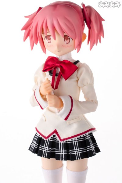 REAL ACTION HEROES RAH MGM 魔法少女小圆 鹿目圆香 制服Ver.（WF2014冬 开催记念商品）