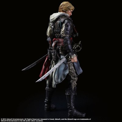 PlayArts改 -KAI- 刺客 クリードIV 黑フラッグ エドワード 可动手办