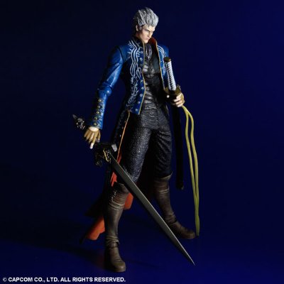 DEVIL MAY CRY 3（デビルメイクライ3）PlayArts改 维吉尔 可动手办