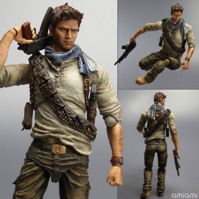 アンチャーテッド3 PlayArts改 奈森・德瑞克 可动手办